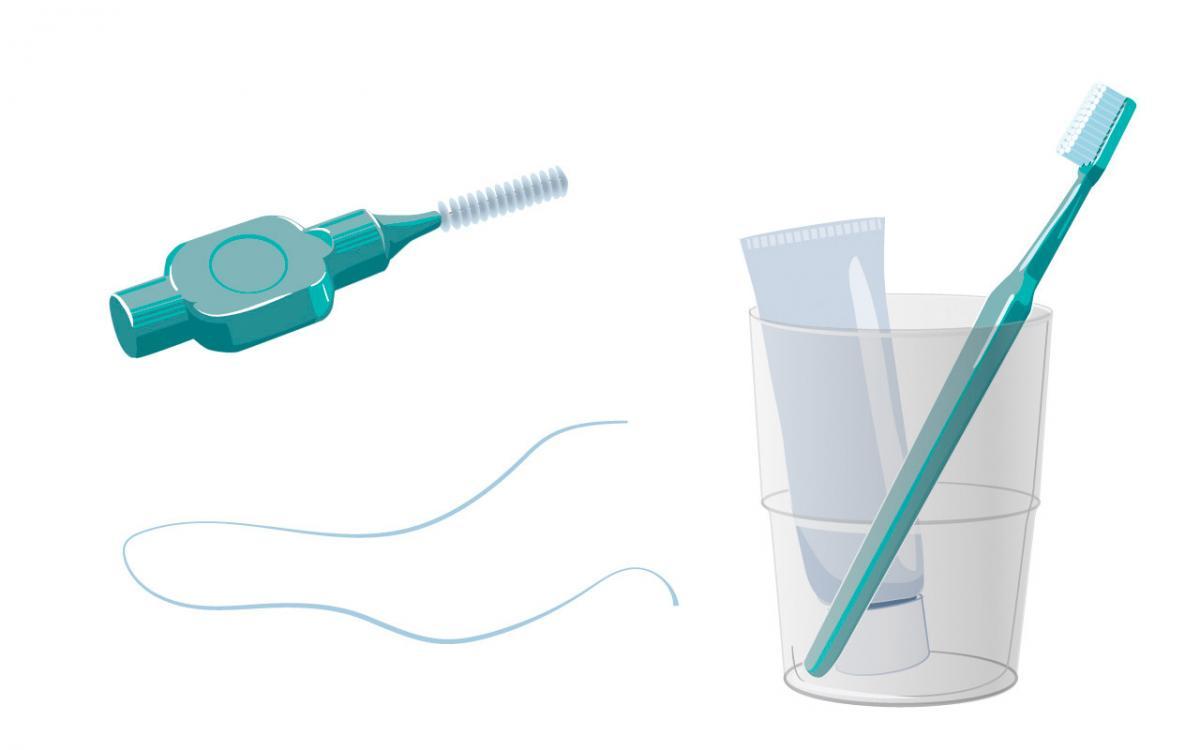 Häusliche Mundhygiene